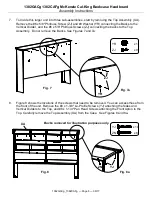 Предварительный просмотр 6 страницы Whittier Wood Furniture 1382GACg Assembly Instructions Manual