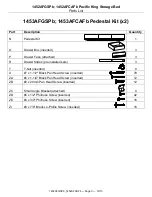 Preview for 3 page of Whittier Wood Furniture 1452AFGSPb Assembly Instructions Manual