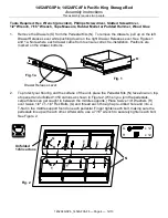 Preview for 4 page of Whittier Wood Furniture 1452AFGSPb Assembly Instructions Manual