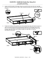 Preview for 6 page of Whittier Wood Furniture 1452AFGSPb Assembly Instructions Manual