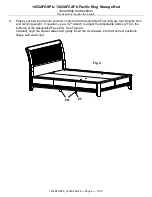 Preview for 8 page of Whittier Wood Furniture 1452AFGSPb Assembly Instructions Manual