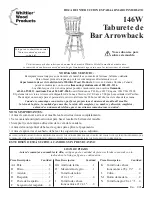 Предварительный просмотр 5 страницы Whittier Wood Furniture 146W Instruction Sheet