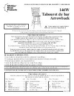 Предварительный просмотр 7 страницы Whittier Wood Furniture 146W Instruction Sheet