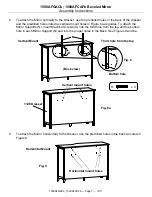 Предварительный просмотр 7 страницы Whittier Wood Furniture 1500AFCAFb Assembly Instructions Manual