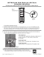 Предварительный просмотр 3 страницы Whittier Wood Furniture 1525AUFa Assembly Instructions Manual