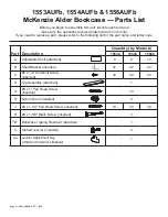 Предварительный просмотр 2 страницы Whittier Wood Furniture 1553AUFb Assembly Instructions Manual