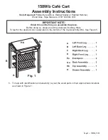 Предварительный просмотр 3 страницы Whittier Wood Furniture 158Wb Assembly Instructions Manual