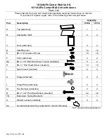 Preview for 2 page of Whittier Wood Furniture 1610AUFb Assembly Instructions Manual