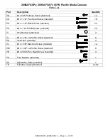 Предварительный просмотр 3 страницы Whittier Wood Furniture 2090AFGSPc Assembly Instructions Manual