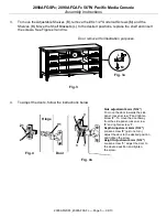 Предварительный просмотр 5 страницы Whittier Wood Furniture 2090AFGSPc Assembly Instructions Manual