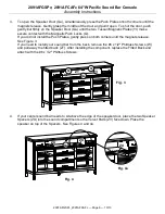 Предварительный просмотр 6 страницы Whittier Wood Furniture 2091AFCAFc Assembly Instructions Manual