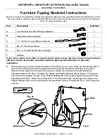 Предварительный просмотр 9 страницы Whittier Wood Furniture 2091AFCAFc Assembly Instructions Manual