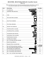 Preview for 2 page of Whittier Wood Furniture 2091AFGSPb Assembly Instructions Manual