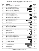 Preview for 3 page of Whittier Wood Furniture 2091AFGSPb Assembly Instructions Manual