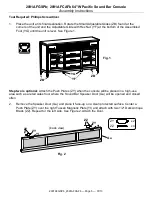 Preview for 5 page of Whittier Wood Furniture 2091AFGSPb Assembly Instructions Manual