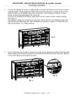 Preview for 6 page of Whittier Wood Furniture 2091AFGSPb Assembly Instructions Manual