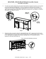 Preview for 7 page of Whittier Wood Furniture 2091AFGSPb Assembly Instructions Manual