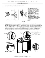 Preview for 8 page of Whittier Wood Furniture 2091AFGSPb Assembly Instructions Manual