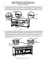 Предварительный просмотр 5 страницы Whittier Wood Furniture 2093DUET Assembly Instructions Manual