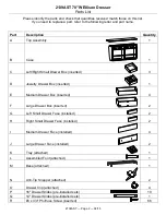 Preview for 2 page of Whittier Wood Furniture 2139AST Assembly Instructions Manual