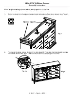 Preview for 4 page of Whittier Wood Furniture 2139AST Assembly Instructions Manual