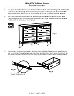 Preview for 5 page of Whittier Wood Furniture 2139AST Assembly Instructions Manual