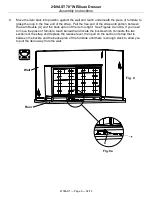 Preview for 9 page of Whittier Wood Furniture 2139AST Assembly Instructions Manual