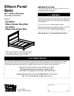 Предварительный просмотр 1 страницы Whittier Wood Furniture 2210ASTa Assembly Instructions Manual