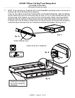 Предварительный просмотр 8 страницы Whittier Wood Furniture 2225AST Assembly Instructions Manual