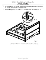 Предварительный просмотр 10 страницы Whittier Wood Furniture 2225AST Assembly Instructions Manual