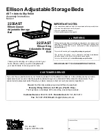 Preview for 1 page of Whittier Wood Furniture 2235AST Assembly Instructions Manual