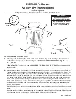 Предварительный просмотр 3 страницы Whittier Wood Furniture 225Wa Assembly Instructions Manual