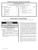 Предварительный просмотр 11 страницы Whittier Wood Furniture 225Wa Assembly Instructions Manual