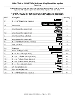 Preview for 2 page of Whittier Wood Furniture 2319AFCAFa Assembly Instructions Manual