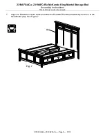 Preview for 8 page of Whittier Wood Furniture 2319AFCAFa Assembly Instructions Manual