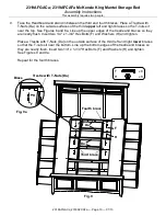 Preview for 10 page of Whittier Wood Furniture 2319AFCAFa Assembly Instructions Manual