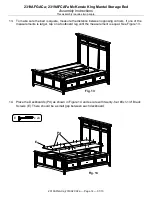 Preview for 14 page of Whittier Wood Furniture 2319AFCAFa Assembly Instructions Manual