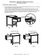 Предварительный просмотр 3 страницы Whittier Wood Furniture 2402AFGACc Assembly Instructions