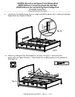 Preview for 11 page of Whittier Wood Furniture 2620RLN Assembly Instructions Manual