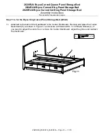 Preview for 12 page of Whittier Wood Furniture 2620RLN Assembly Instructions Manual