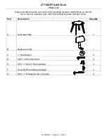 Preview for 2 page of Whittier Wood Furniture 2711DUET Assembly Instructions