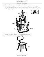 Preview for 3 page of Whittier Wood Furniture 2711DUET Assembly Instructions