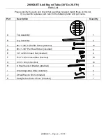 Preview for 2 page of Whittier Wood Furniture 2909DUET Assembly Instructions