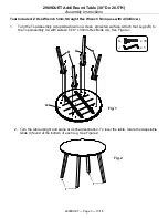 Preview for 3 page of Whittier Wood Furniture 2909DUET Assembly Instructions