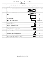 Preview for 2 page of Whittier Wood Furniture 3450AFCAFb Assembly Instructions