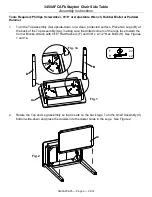 Preview for 3 page of Whittier Wood Furniture 3450AFCAFb Assembly Instructions