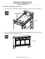 Предварительный просмотр 4 страницы Whittier Wood Furniture 3525DUET Quick Start Manual