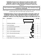 Preview for 2 page of Whittier Wood Furniture 3800DUETa Assembly Instructions Manual