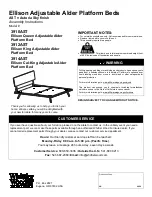 Whittier Wood Furniture 3910AST Assembly Instructions Manual предпросмотр