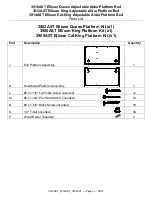 Предварительный просмотр 3 страницы Whittier Wood Furniture 3910AST Assembly Instructions Manual